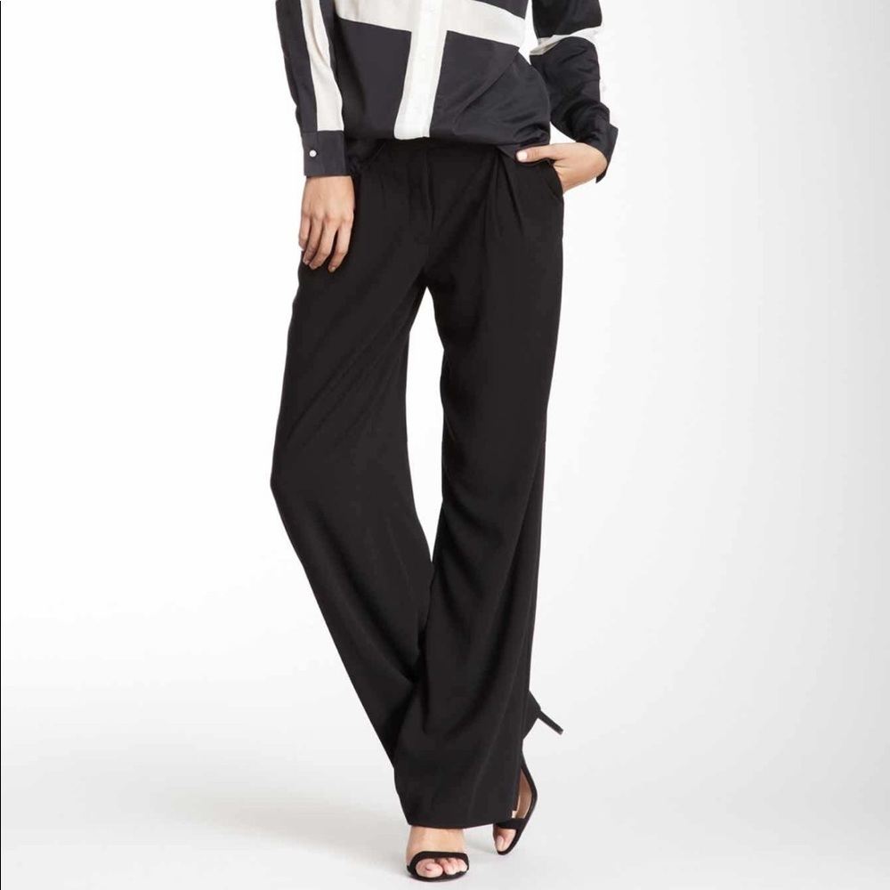 W118 by Walter Baker black wide trouser pants